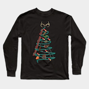 Hunting Xmas Tree Long Sleeve T-Shirt